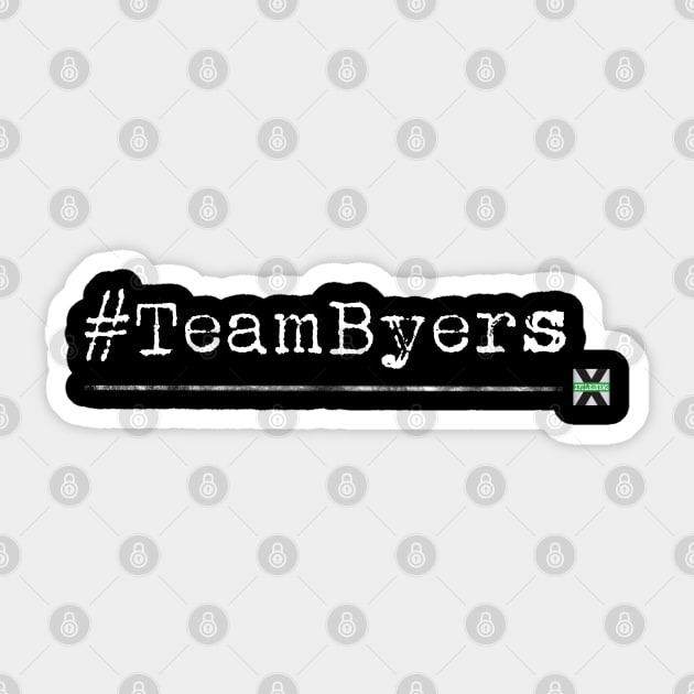 XFN ORIGINALS: #TEAMBYERS Sticker by XFilesNews